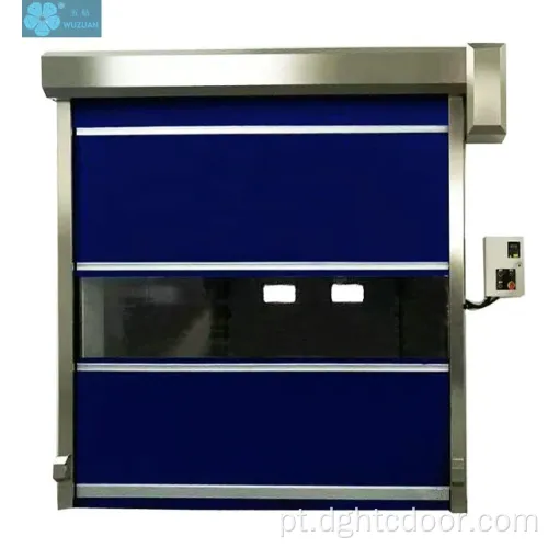 Popular Fast Interior Automático PVC Rolling Shutter Door